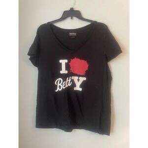 Licensed Love Betty Boop I Love Betty T-Shirt 3 XL